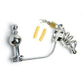 Stainless Steel Anal Plug & Chastity Cage Set
