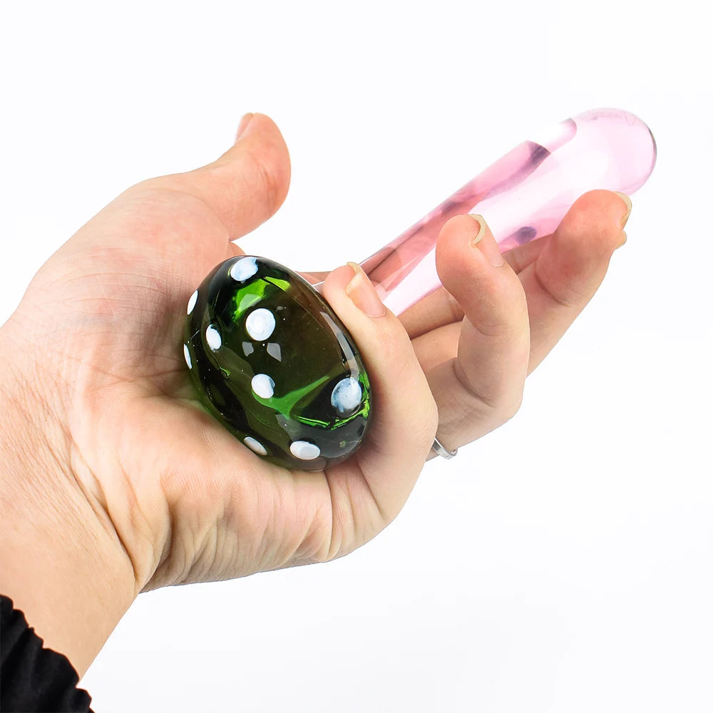 Crystal Glass Anal Plug