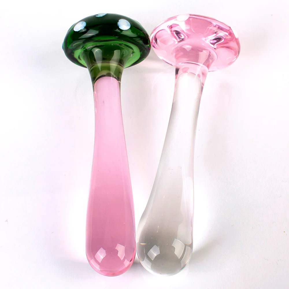 Crystal Glass Anal Plug