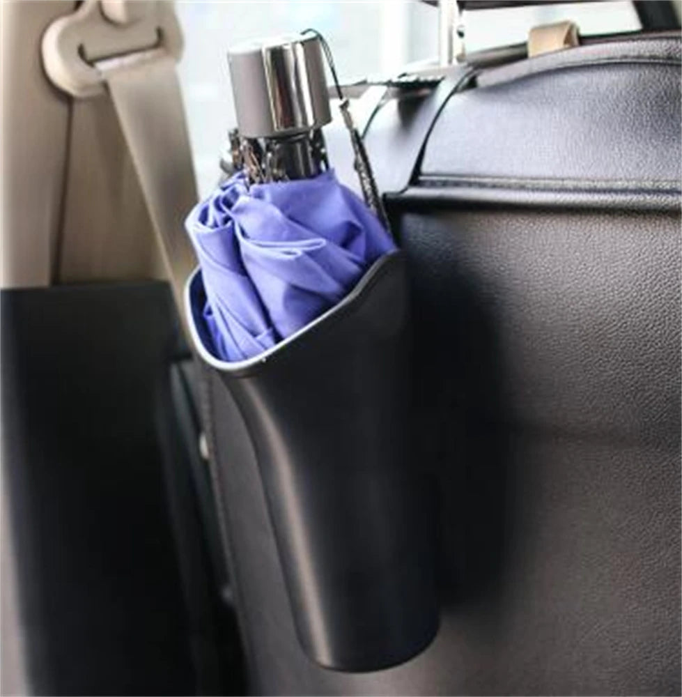 Car Seat Organizer Umbrella Garbage Storage Box Car-Styling Multifunction Stowing Tidying Automobile Interior Accessories