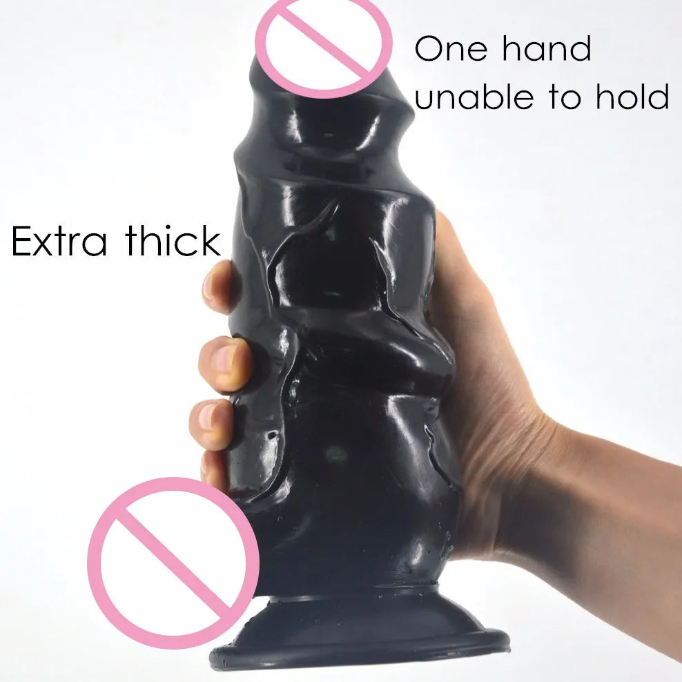 FAAK Animal-Style Dildo with Suction Cup