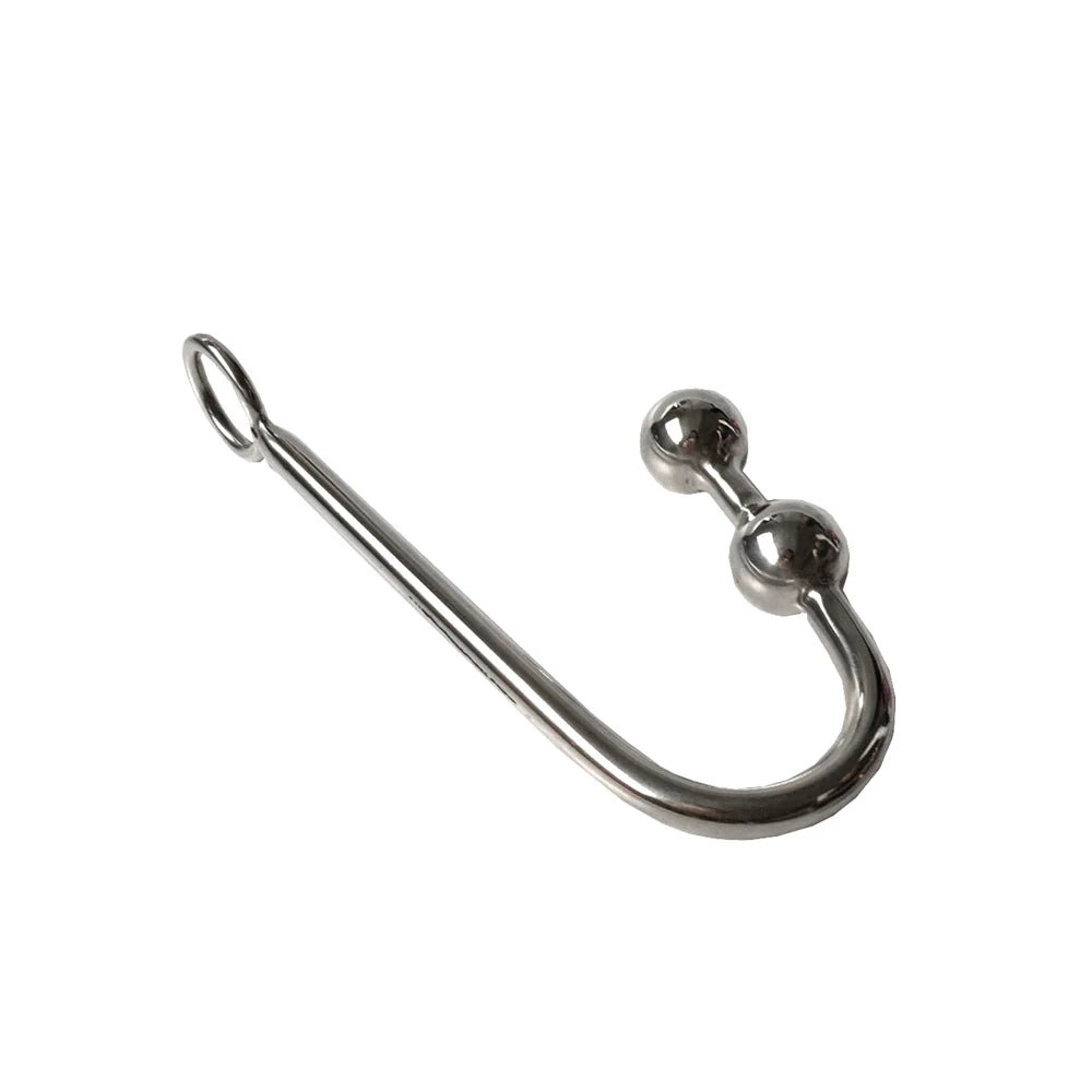 Stainless Steel Anal Hook & Ball Plug