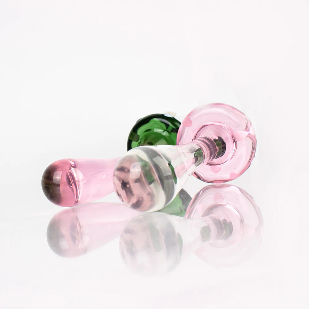 Crystal Glass Anal Plug