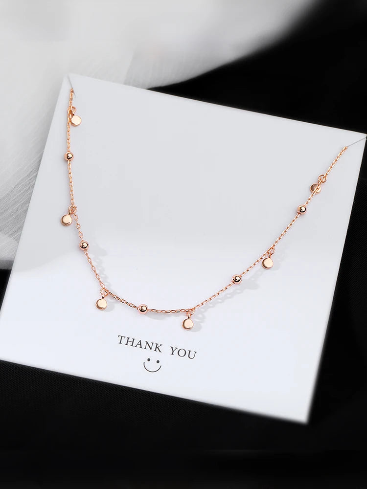 Women's Sterling Silver Geometric Choker Necklace