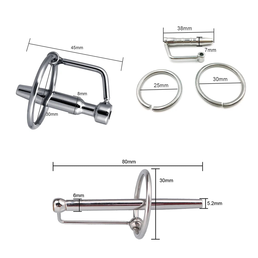 Stainless Steel Urethral Dilator Set