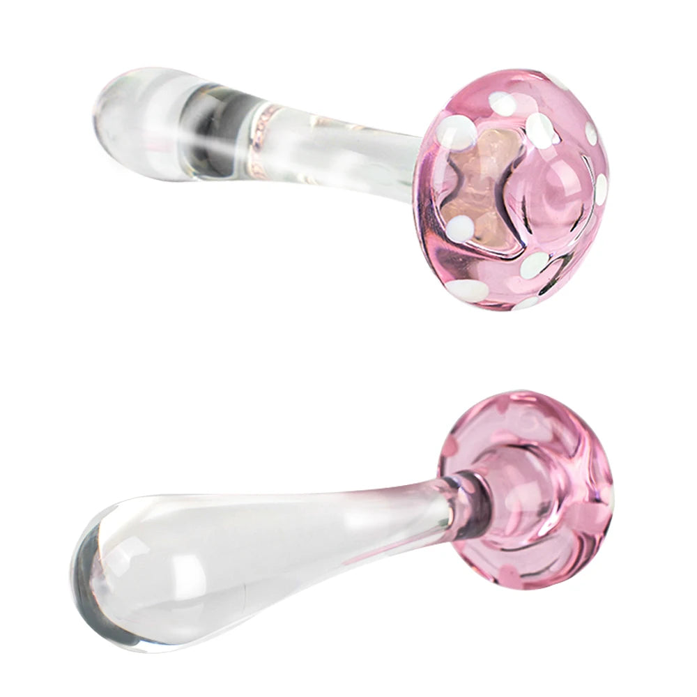 Crystal Glass Anal Plug