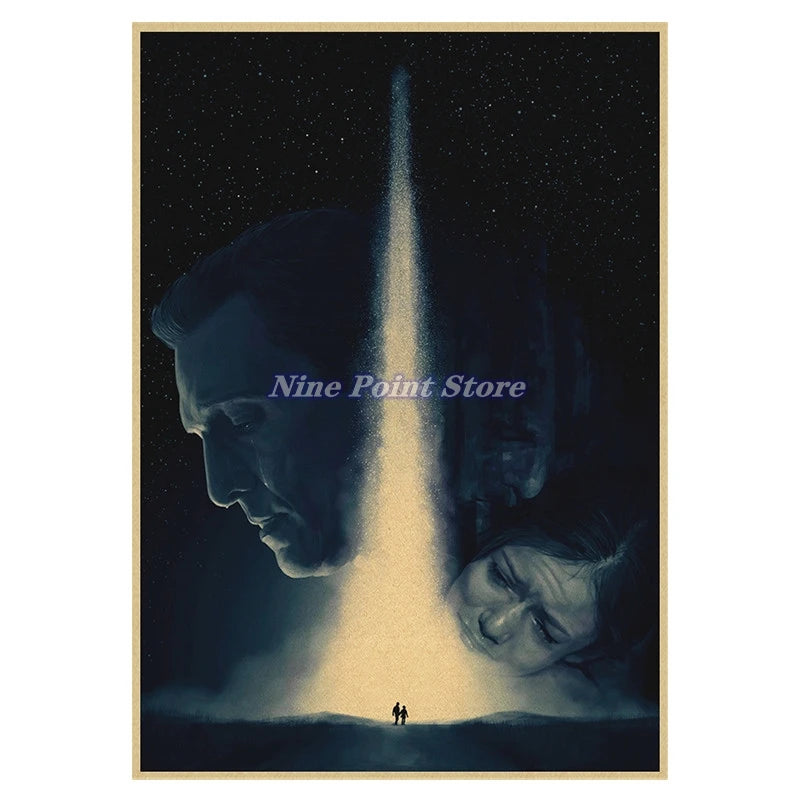 CLASSIC MOVIE Interstellar poster Nolan McConaughey Vintage Poster Kraft Paper Wall Stickers For Home Living Room Bar Cafe