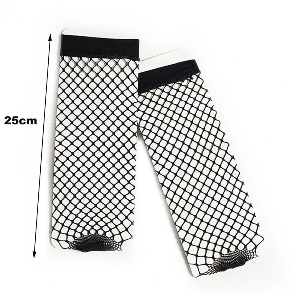 1 Pair Summer Socks Women Dancing Net Socks Hollow Non-slip Sports Носки Elastic Women Ankle Fishnet Socks Black