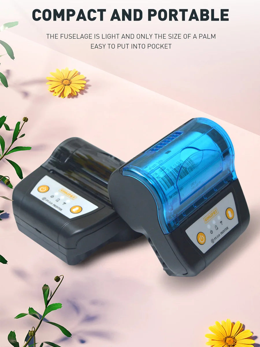 58 mm Bluetooth Portable Receipt Printer