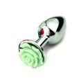Rose Flower Stainless Steel Anal Plug