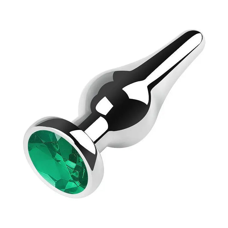 Jeweled Aluminum Alloy Anal Plug