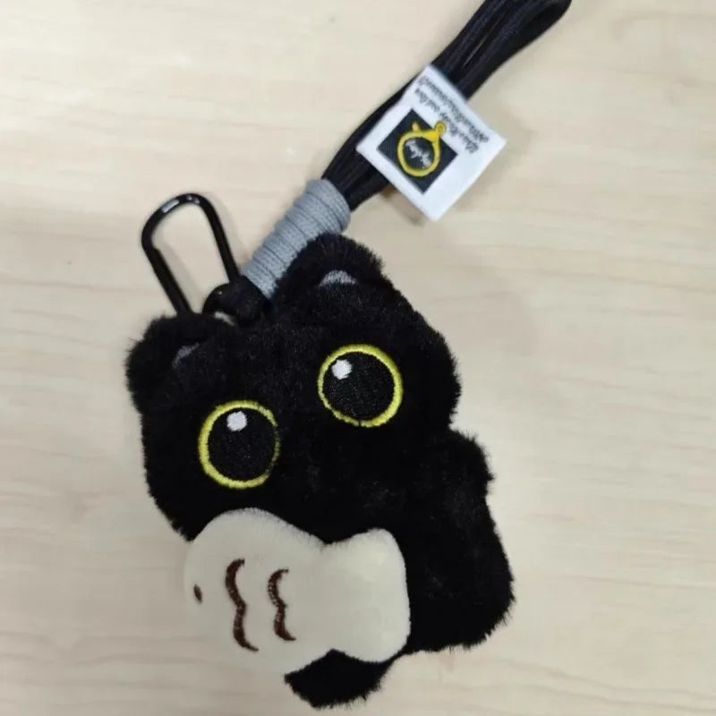 Black Cat Plush Keychain & Bag Charm