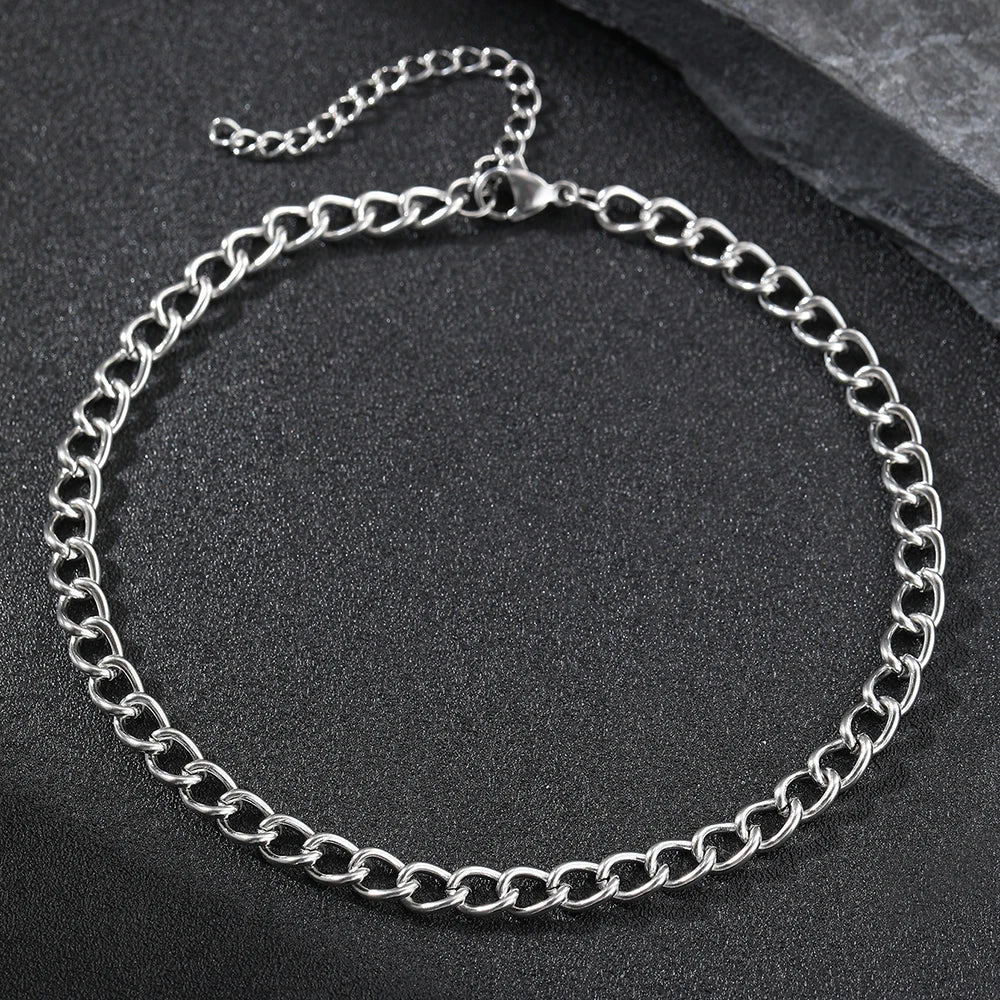 Women's Delicate Stainless Steel Chain Anklet