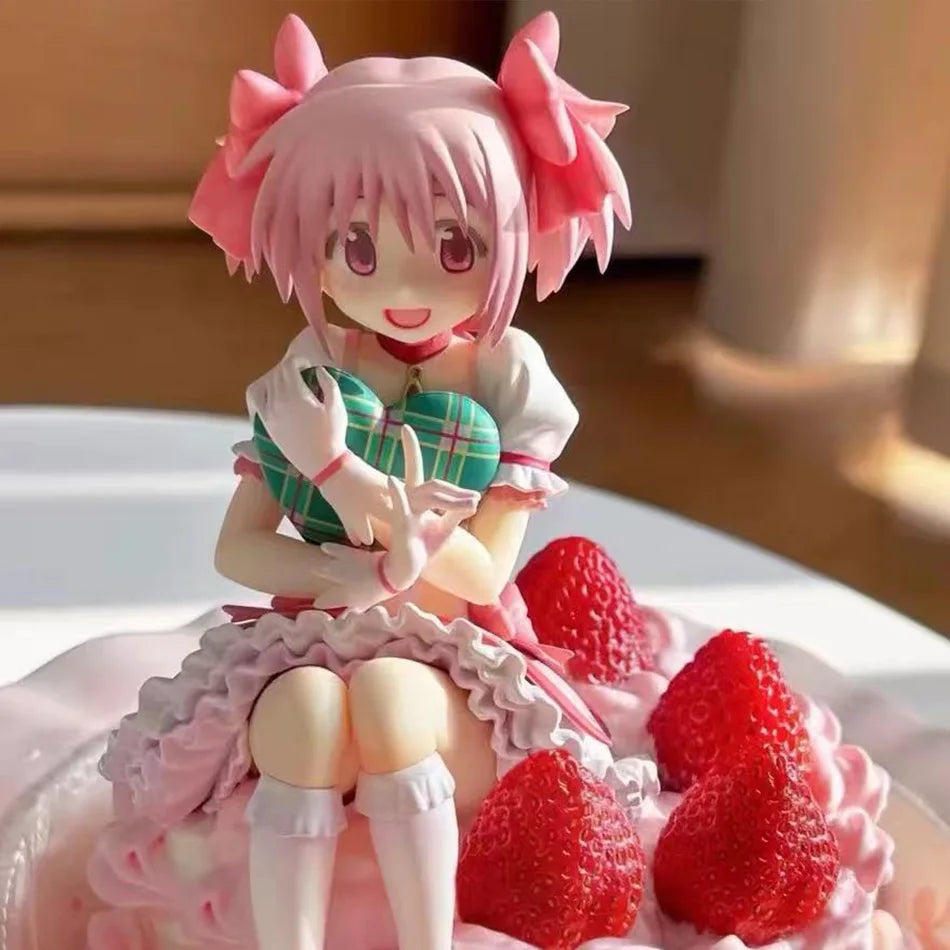 Puella Magi Madoka Magica Kaname Madoka Anime Figurine Desktop Ornament Exquisite Collection Otaku Gift Anime Character Model