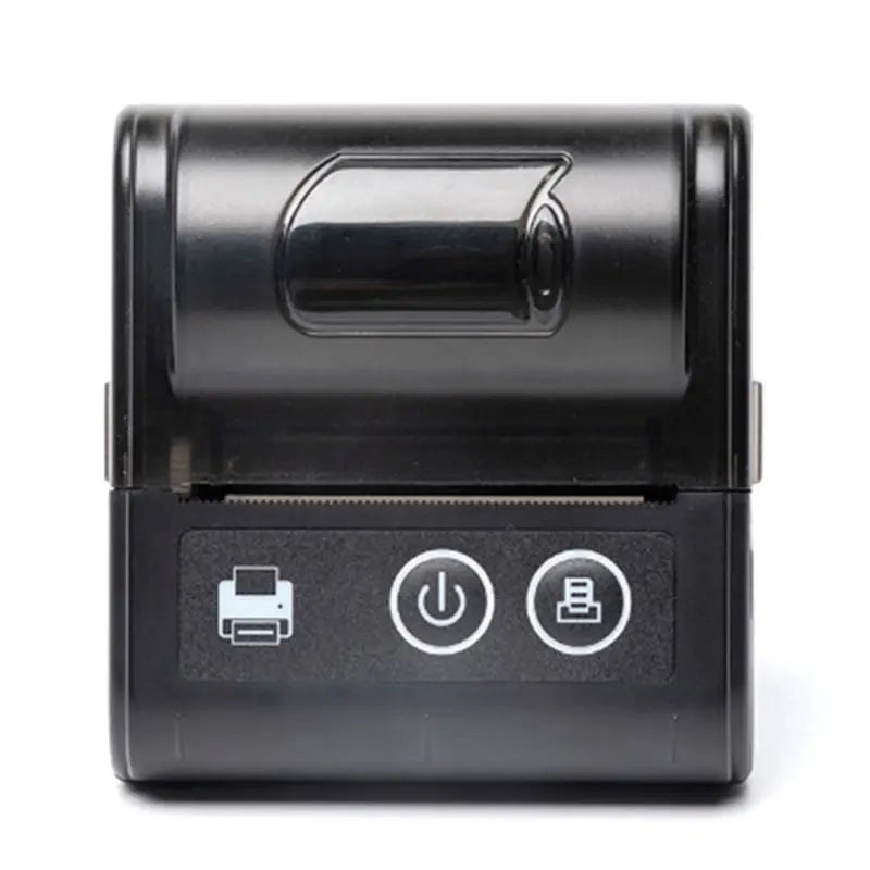 Wireless Mini Thermal Printer Portable Bluetooth Receipt Printer Thermal BT 58mm Thermal Receipt Printing Black EU Plug