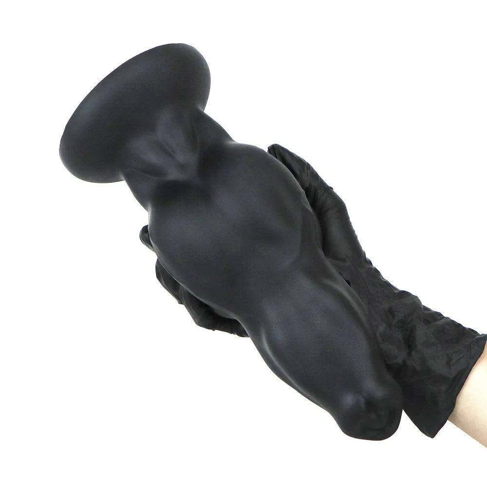 Dog Dildo Strap On Silicone Thick Penis Masturbator Adult Toys Anal Dildo Vaginal G-Spot Stimulator For Women Sex Toys Sex Shop