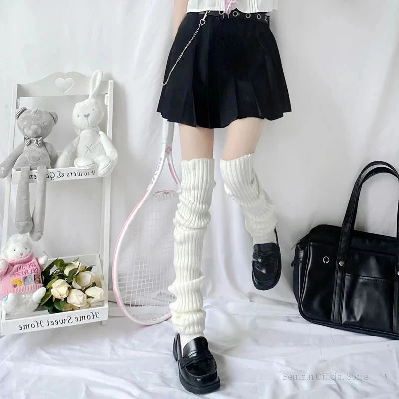 70cm Over-Knee Knitted JK Leg Warmers