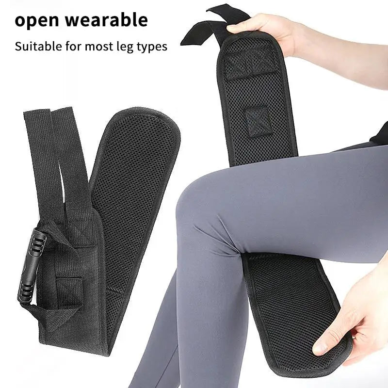 Thigh Lifter Strap for Elderly with Comfortable Handle Pull Up Assistance Belt for Easy Foot Transfer Aid in Home Care