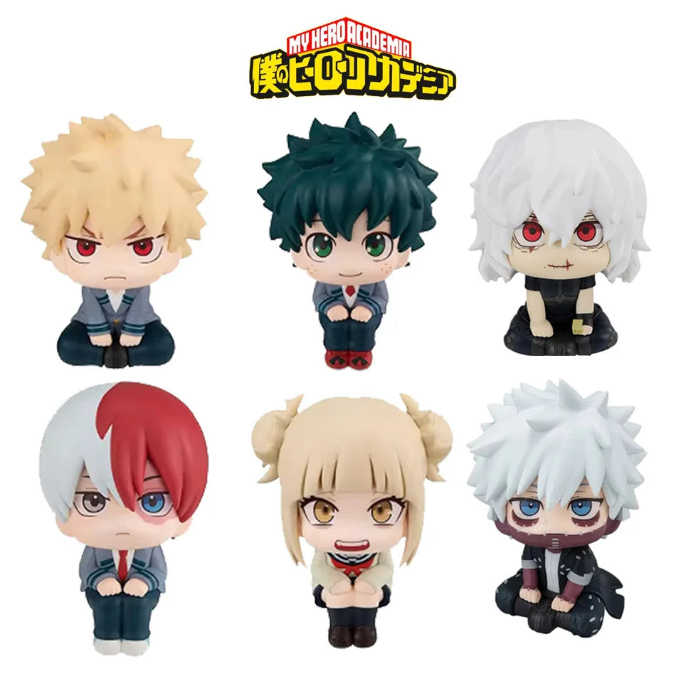 New My Hero Academia (MHA): Tomura Shigaraki / Izuku Midoriya / Katsuki Bakugo Cute Chibi PVC Figurine | Collectible Toy Model
