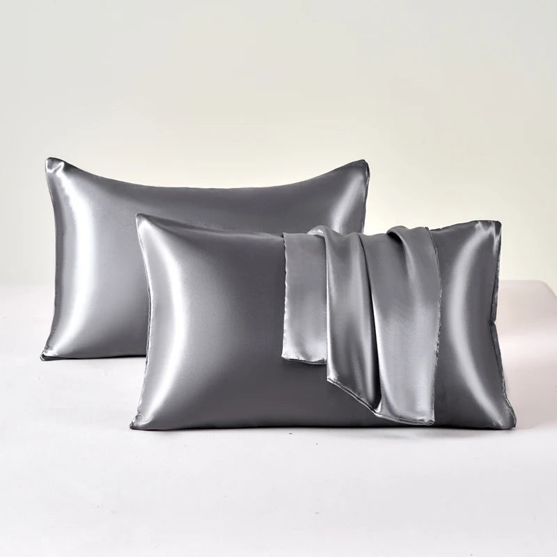 2-Piece Smooth Satin Pillowcase Set