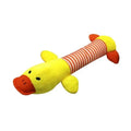 No-Stuffing Squeaky Duck Dog Toy