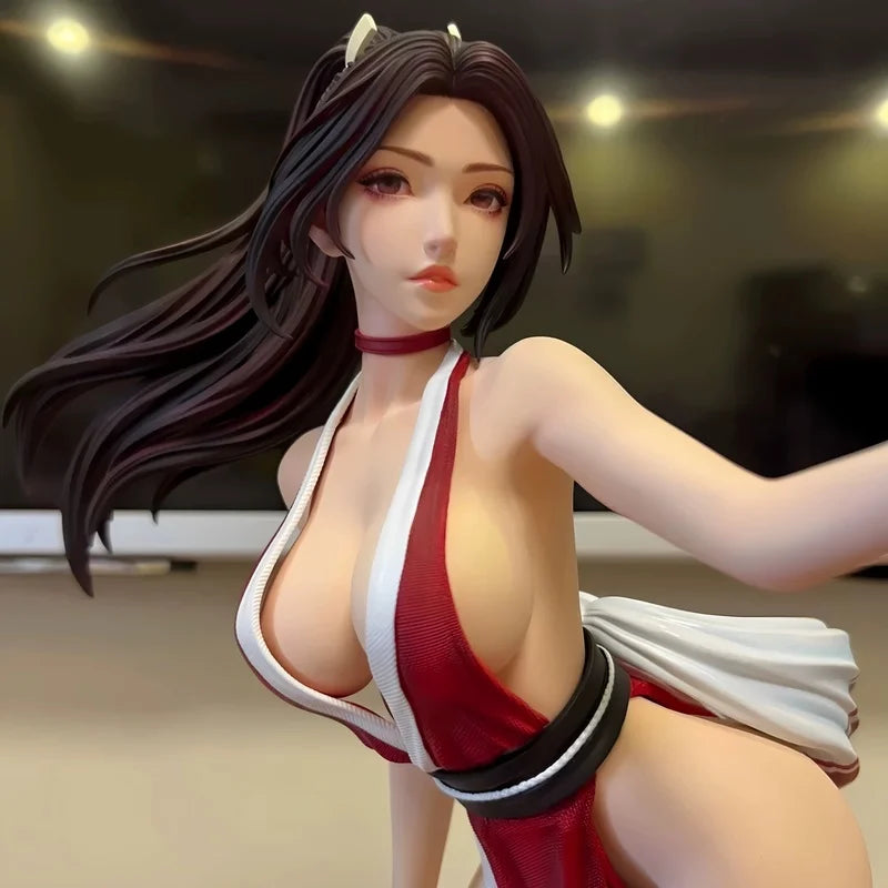 TriEagles Studio Mai Shiranui Street Fighter 6 Resin Statue, Game Anime Collectible Figurine Desktop Decor Gift