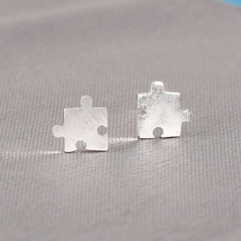 925 Silver-Needle Mini Stud Earring Set