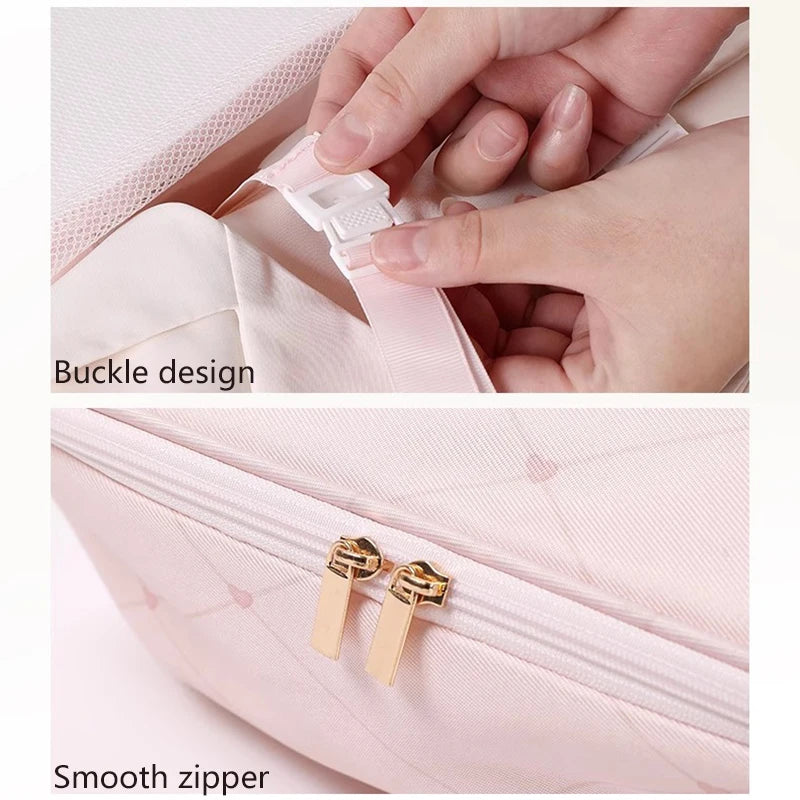 6-Piece Travel Packing Cube & Toiletry Bag Set