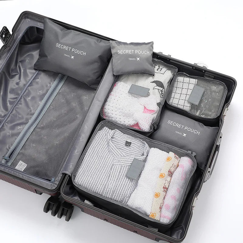 6-Piece Small Travel Packing Cube Set