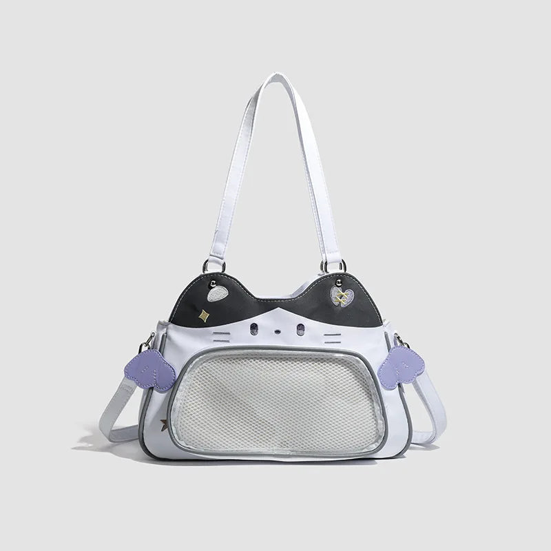 Kawaii Cat Transparent Ita Backpack