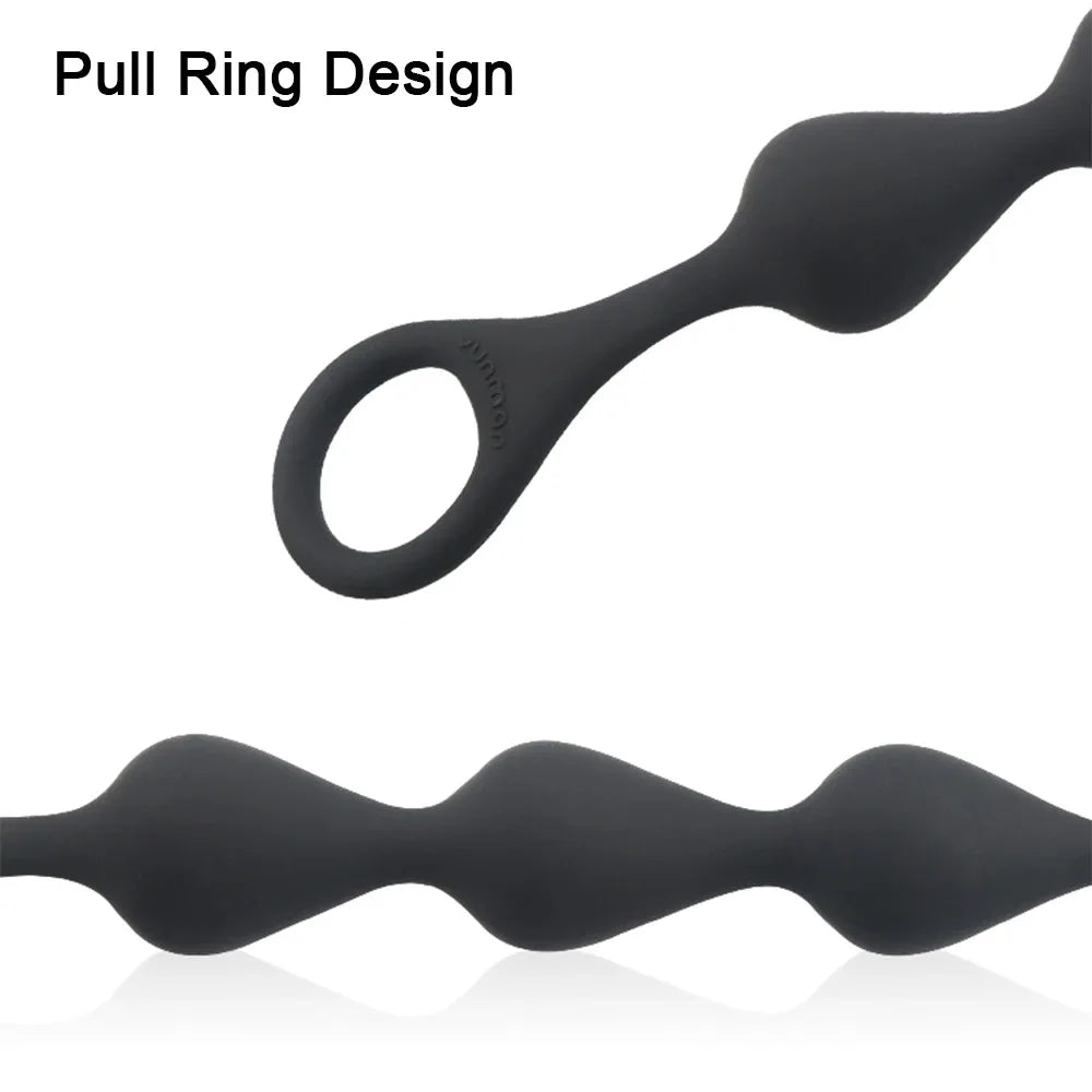 Silicone Anal Bead & Plug – Multiple Styles