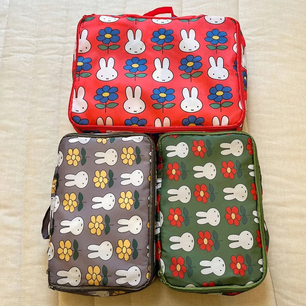 Miffy Waterproof Travel Packing Cubes