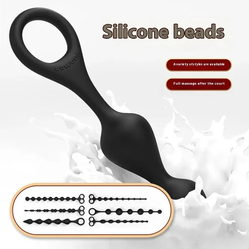 Silicone Anal Bead & Plug – Multiple Styles