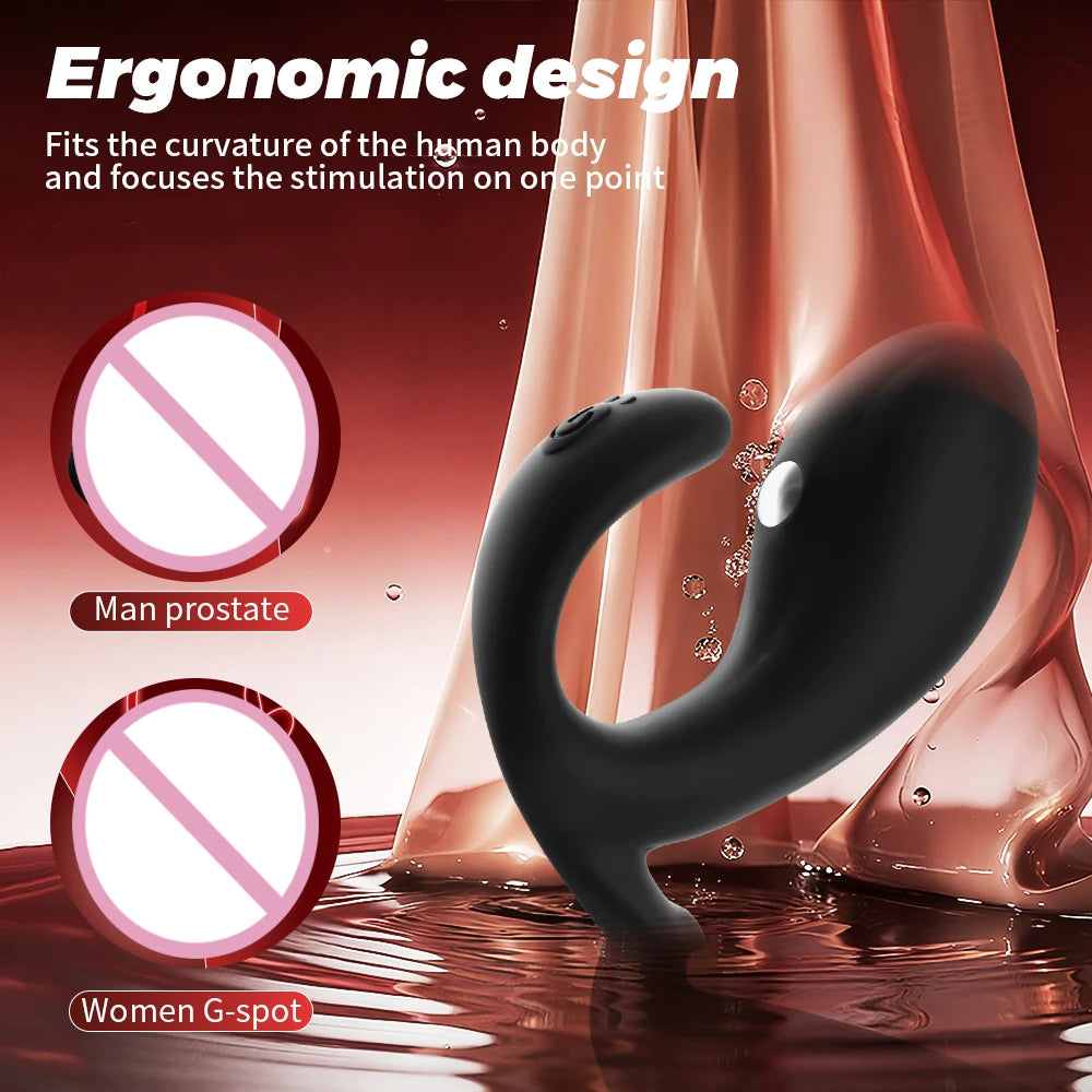 Wireless Remote Vibrating Anal Plug – 12 Modes/7 Electric Levels