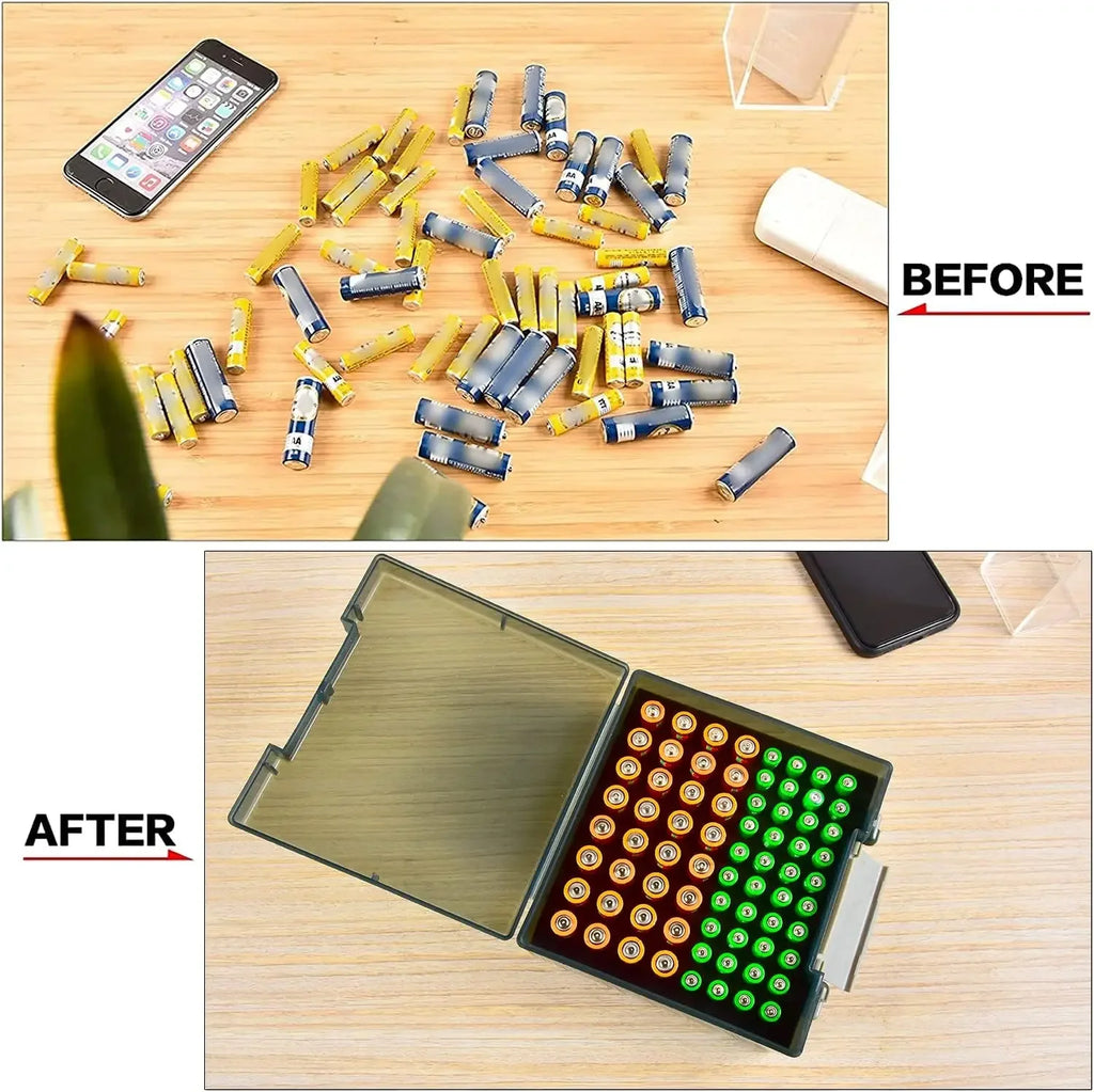 72-Battery Storage Organizer & Dispenser