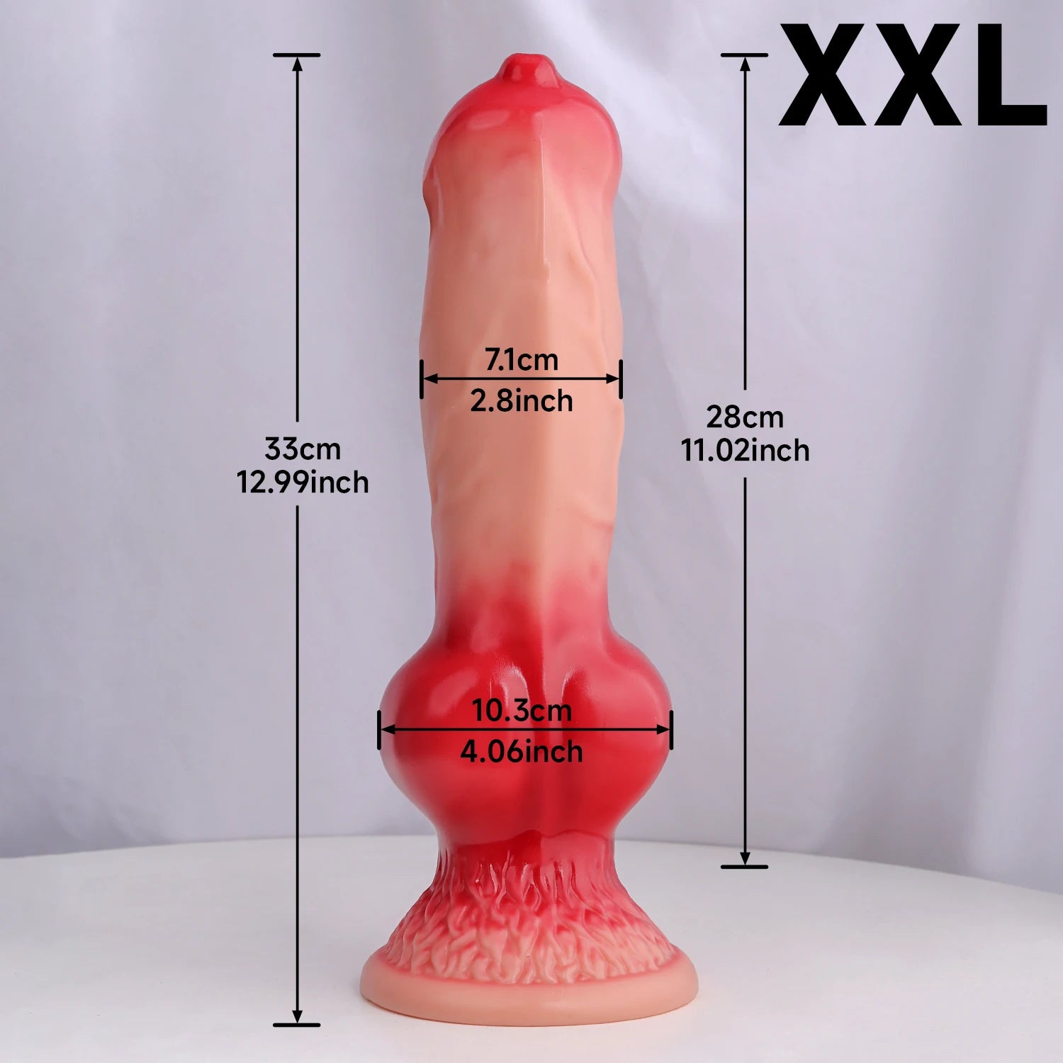 Huge Dildo Animal/Dog Dildo Realistic Penis with Suction Cup Big Butt Plug Giant Monster Cock Dick Adults Supplies for Men Women