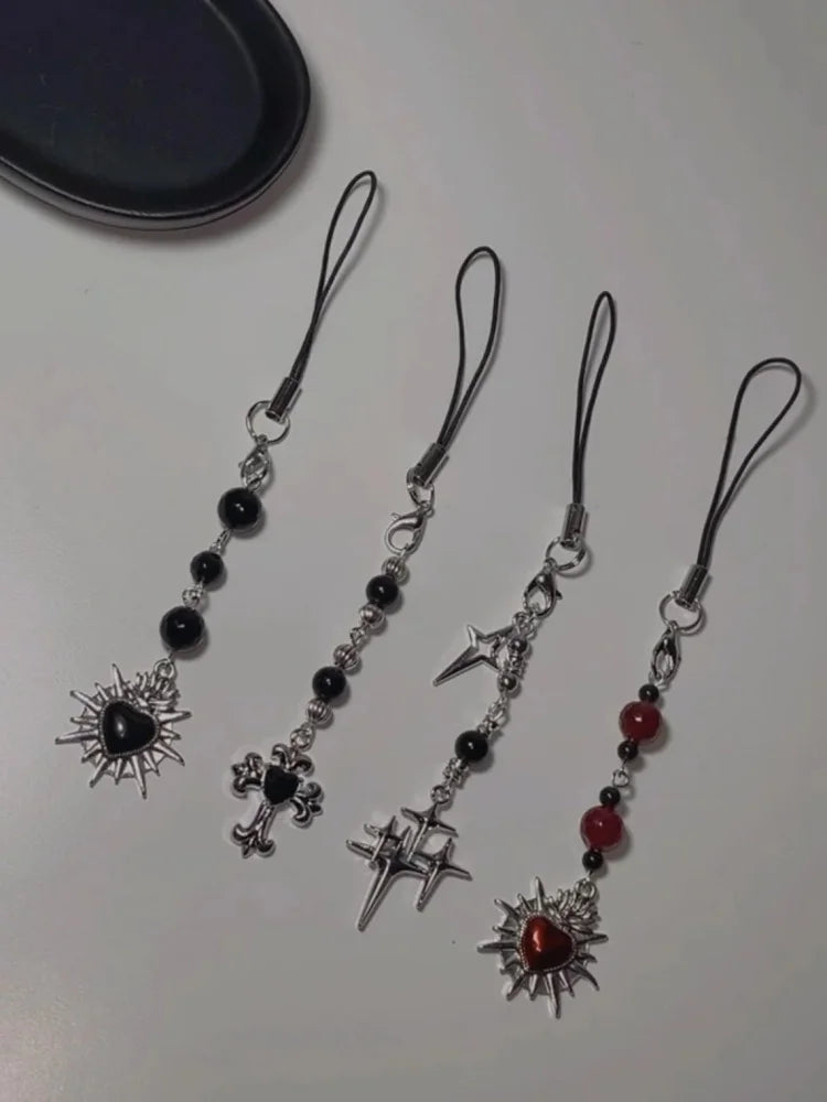 Handmade Gothic Phone Charms