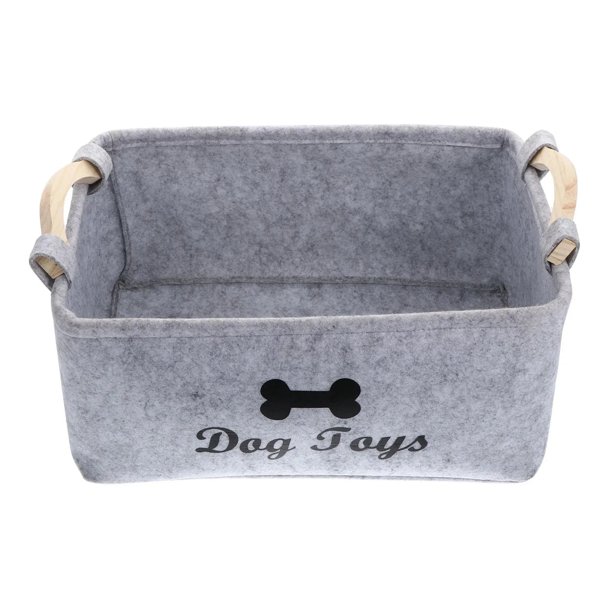 Felt Pet Toy Storage Basket