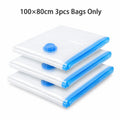 Vacuum Storage Bags for Clothes Space Saver Compression Bags Mixed Size Travel Organizer with Optional Electric Pump