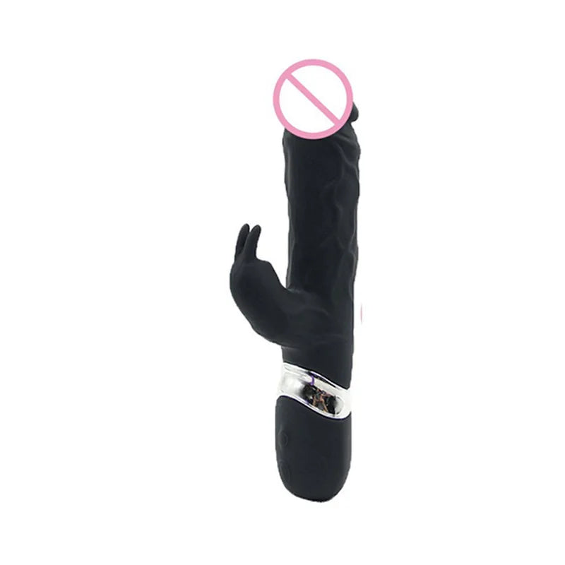Rechargeable Rabbit Vibrator with Dual Stimulation