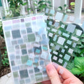 6-Sheet Round Star Washi Sticker Set