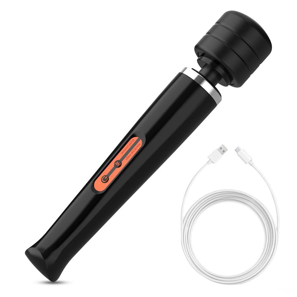 USB-Rechargeable Large Magic Wand Vibrator