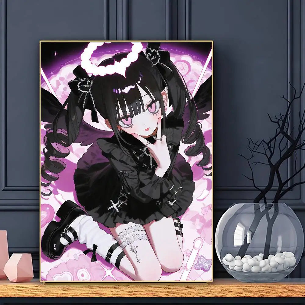 Jirai Kei Anime Waterproof Wall Poster
