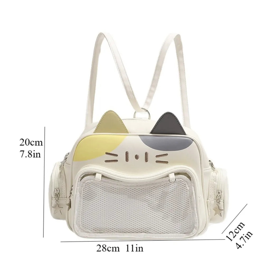 Kawaii Cat Transparent Ita Bag