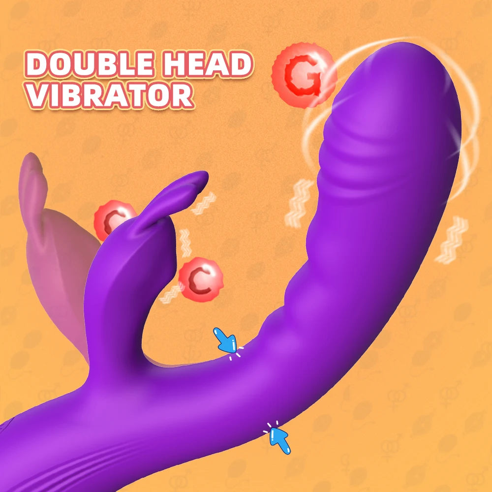 Rechargeable Quiet Rabbit Vibrator
