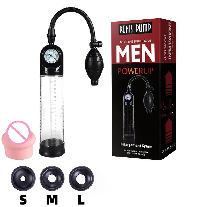 Manual Vacuum Pump for Men