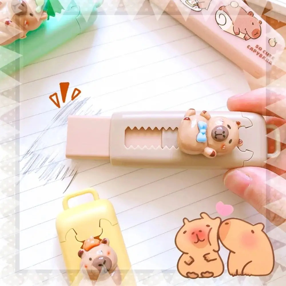 Cute Capybara Kawaii Eraser