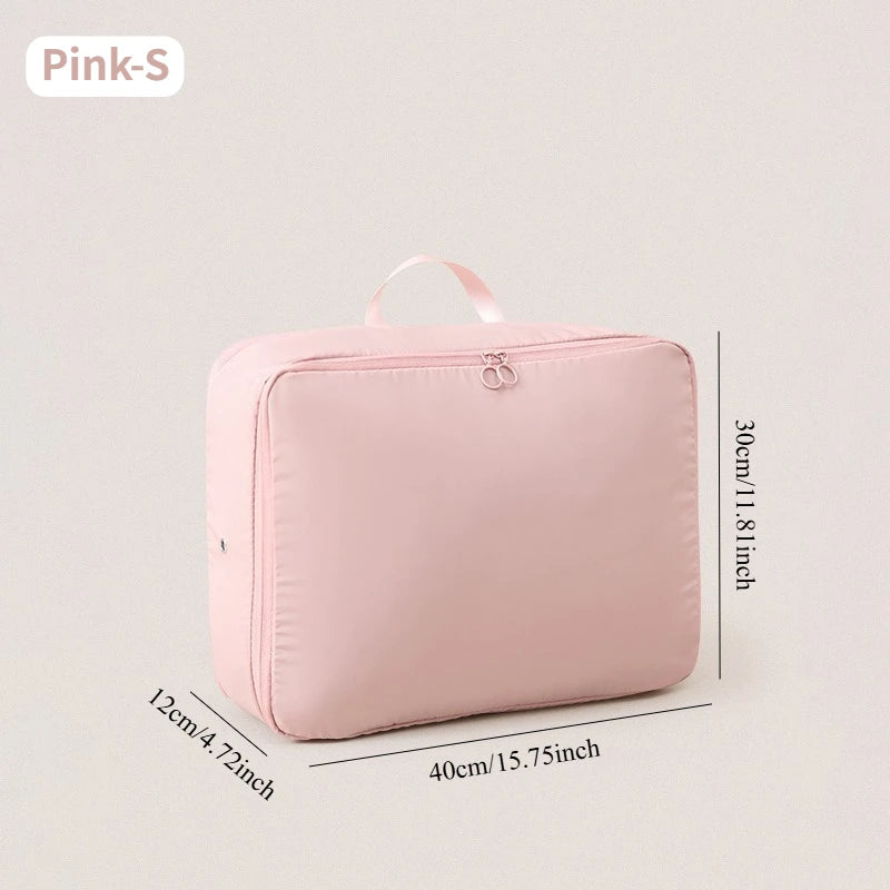 Vacuum Compression Storage Bag Space Saver Travel Organizer for Down Jackets Clothes Storage for Home Moving