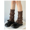 Gothic Flared Y2K Slouch Leg Warmers