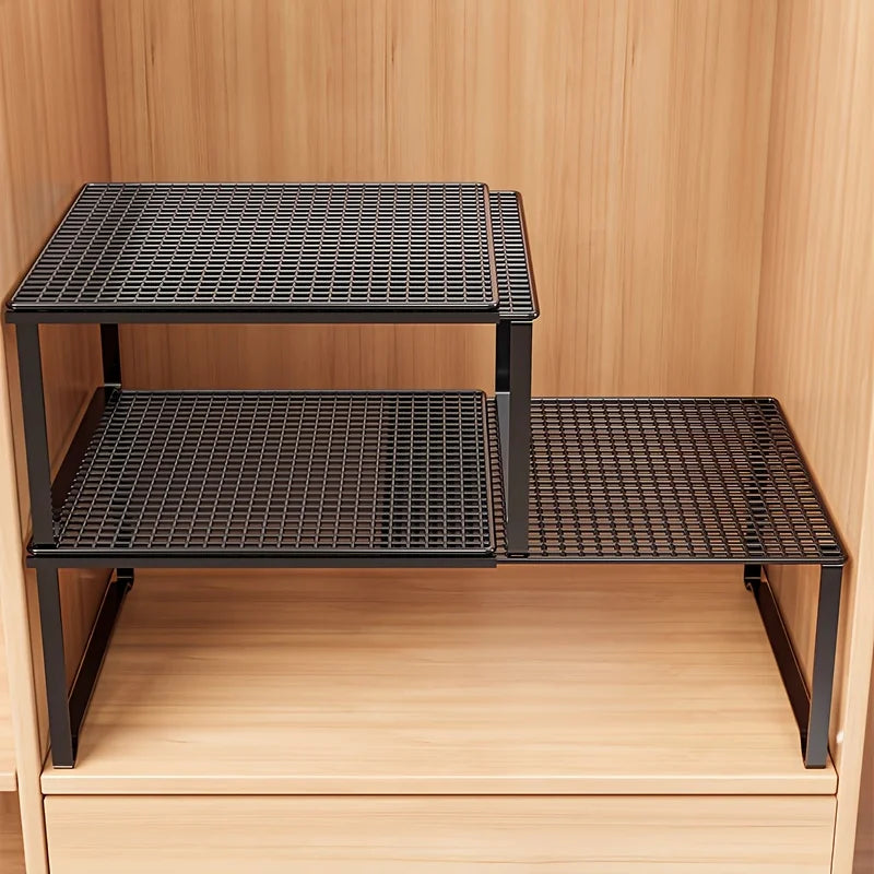 Expandable Stackable Wardrobe Shelf Organizer